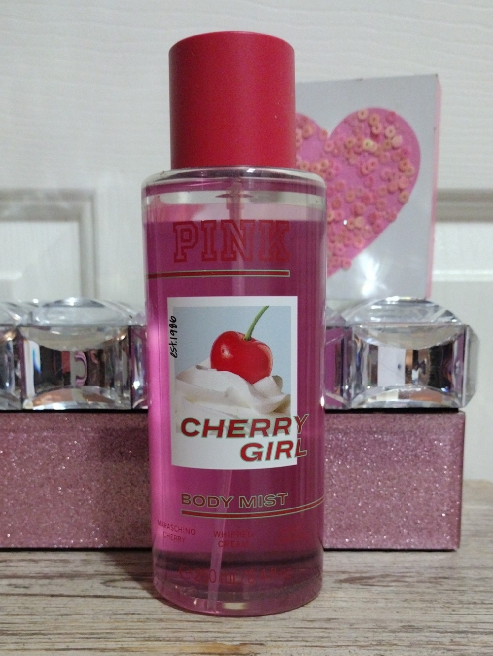 PINK Victoria's Secret Cherry Girl Body Mist ✨ 🆕